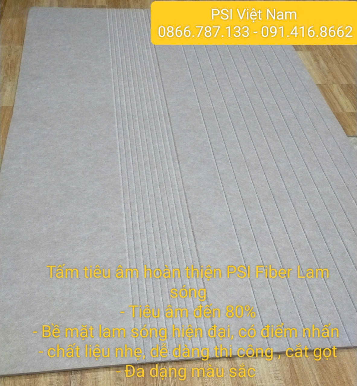 Tấm tiêu âm hoàn thiện PSI